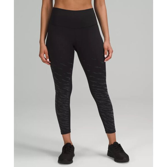 Lululemon Lunar New Year Wunder Under High-Rise Tight 25" Leggings Black Size 8 - Picture 1 of 9